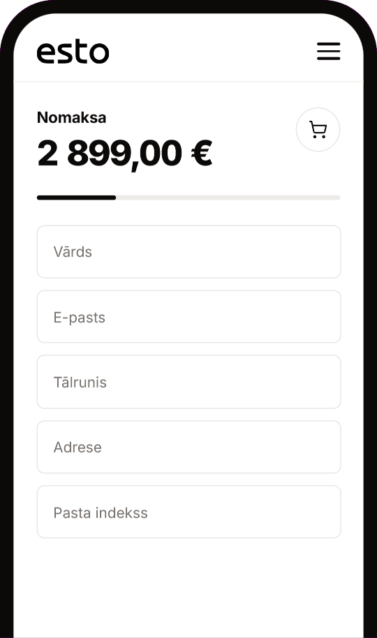 Pieteikuma aizpildīšana